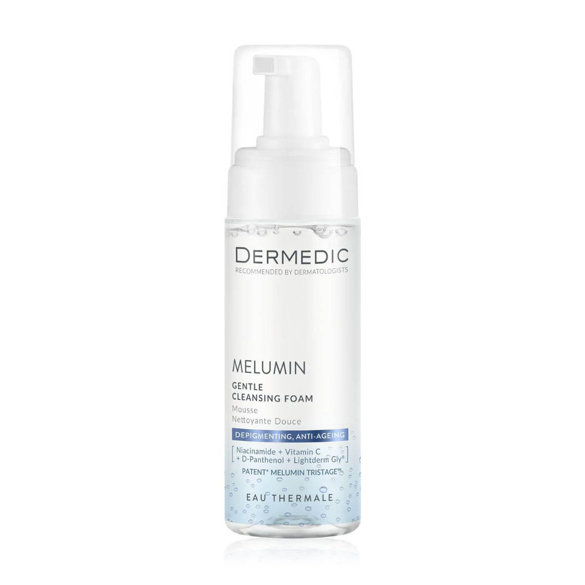Ніжна очищувальна пінка для обличчя Dermedic Melumin Gentle Cleansing Foam, 170 мл