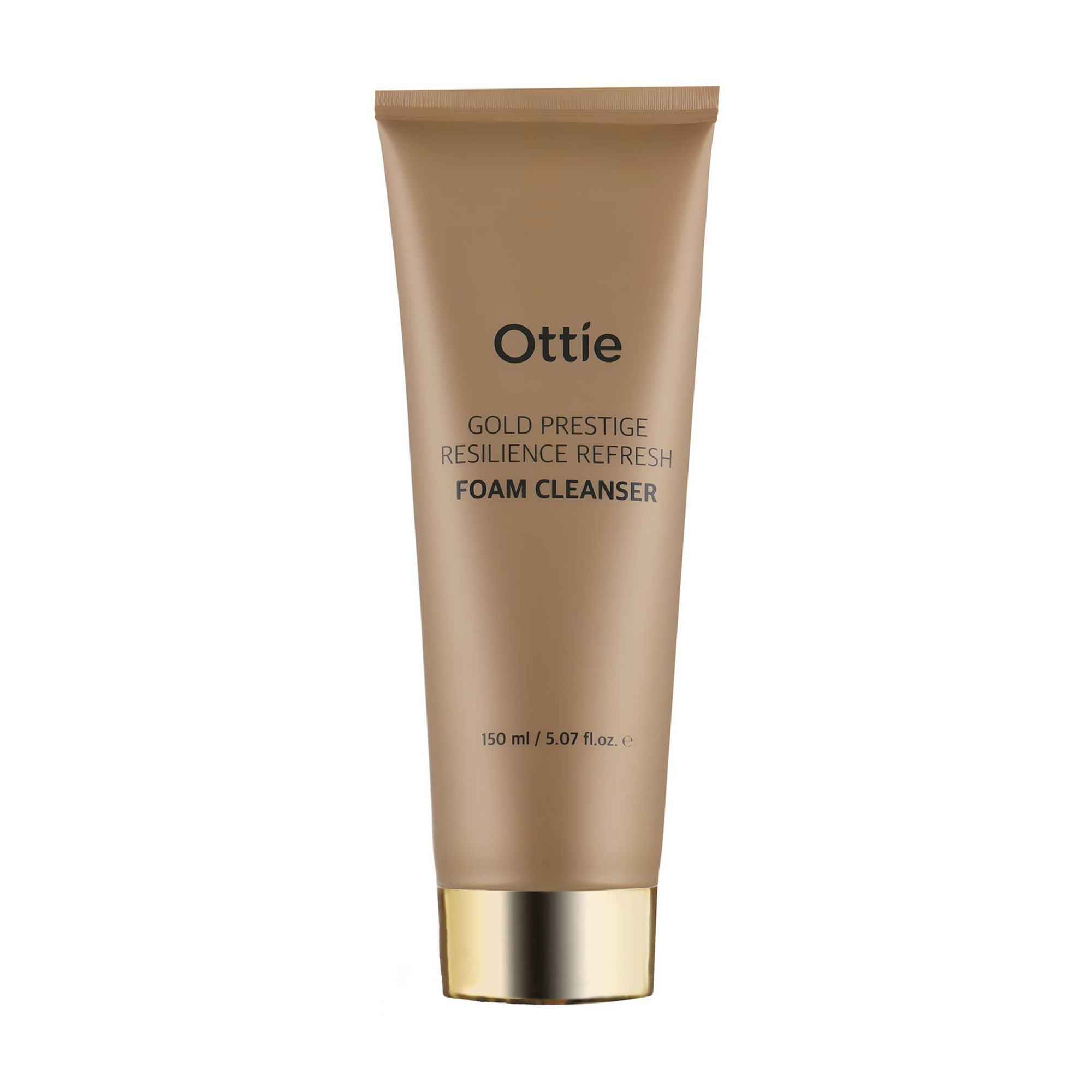 Зволожувальна очищувальна пінка для пружності шкіри обличчя Ottie Gold Resilience Refresh Foam Cleanser, 150 мл